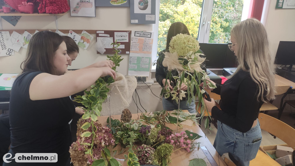 Jesienne inspiracje florystyczne – zajęcia bukieciarskie