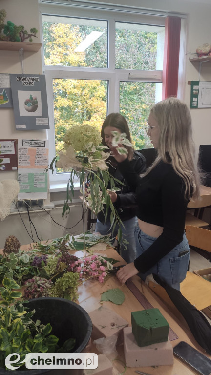 Jesienne inspiracje florystyczne – zajęcia bukieciarskie