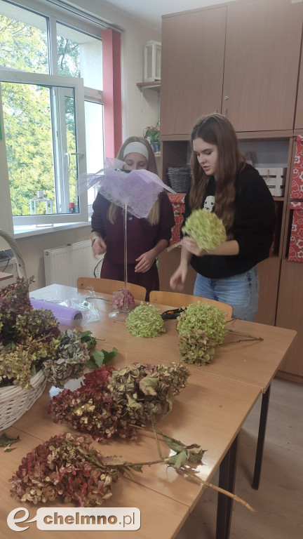 Jesienne inspiracje florystyczne – zajęcia bukieciarskie