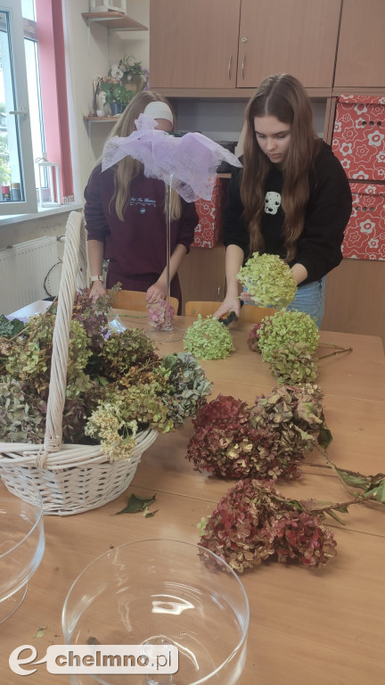 Jesienne inspiracje florystyczne – zajęcia bukieciarskie