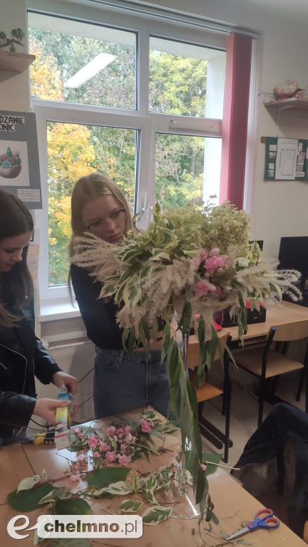 Jesienne inspiracje florystyczne – zajęcia bukieciarskie