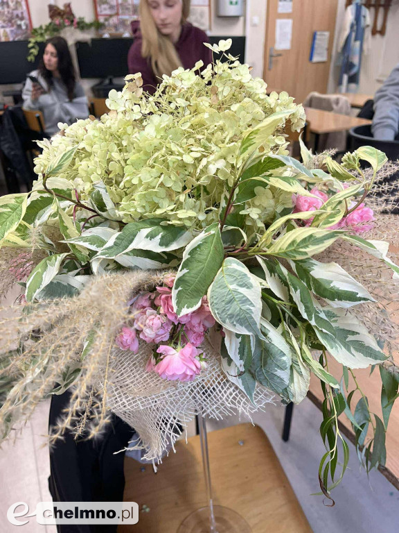 Jesienne inspiracje florystyczne – zajęcia bukieciarskie