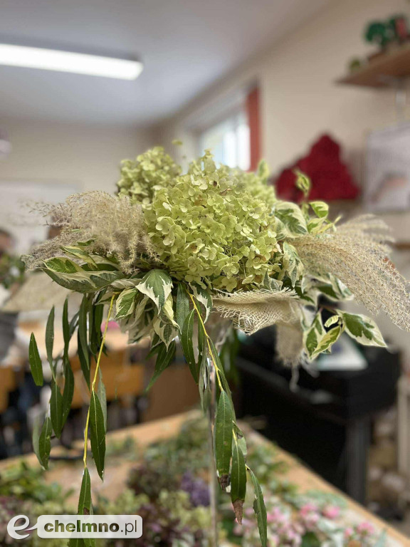 Jesienne inspiracje florystyczne – zajęcia bukieciarskie