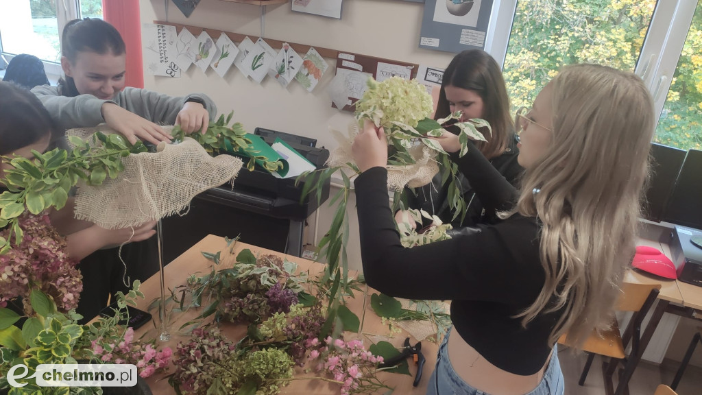 Jesienne inspiracje florystyczne – zajęcia bukieciarskie