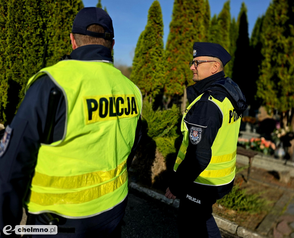 Chełmińscy policjanci dbali o bezpieczeństwo