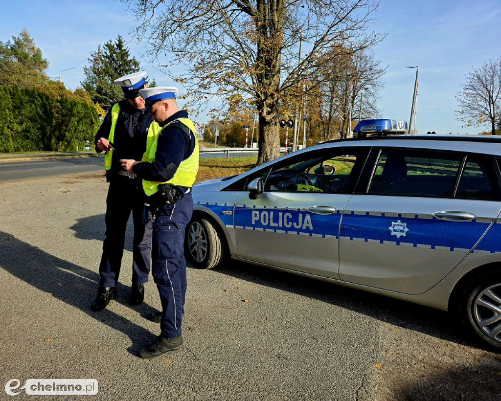 Chełmińscy policjanci dbali o bezpieczeństwo