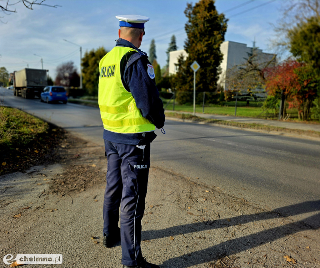 Chełmińscy policjanci dbali o bezpieczeństwo
