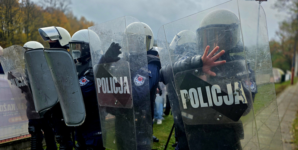 Wspólne szkolenie policjantów z Chełmna i Wąbrzeźna