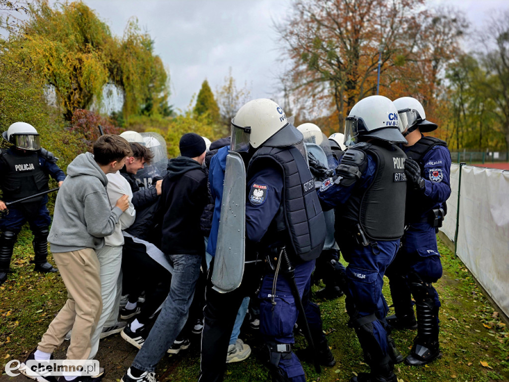 Wspólne szkolenie policjantów z Chełmna i Wąbrzeźna