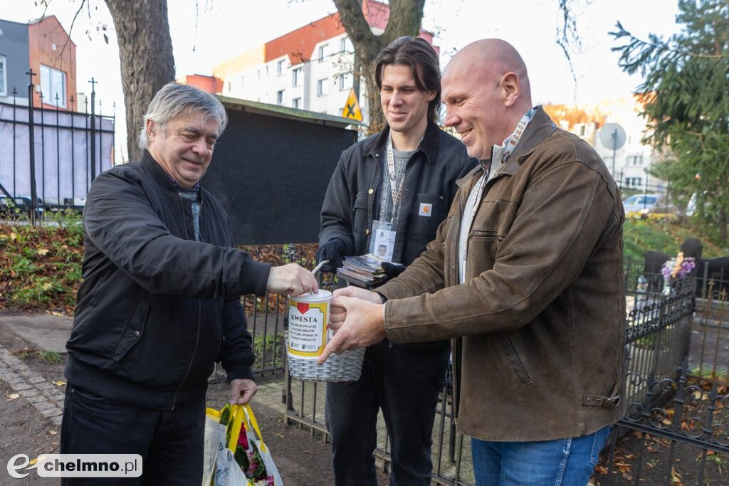 Kwesta na toruńskim cmentarzu św. Jerzego