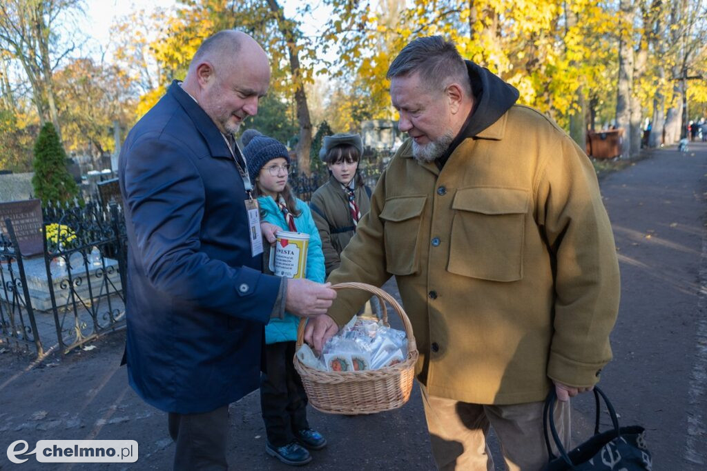 Kwesta na toruńskim cmentarzu św. Jerzego