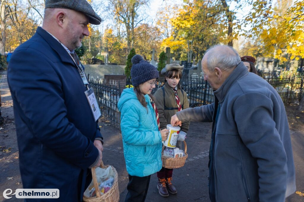 Kwesta na toruńskim cmentarzu św. Jerzego