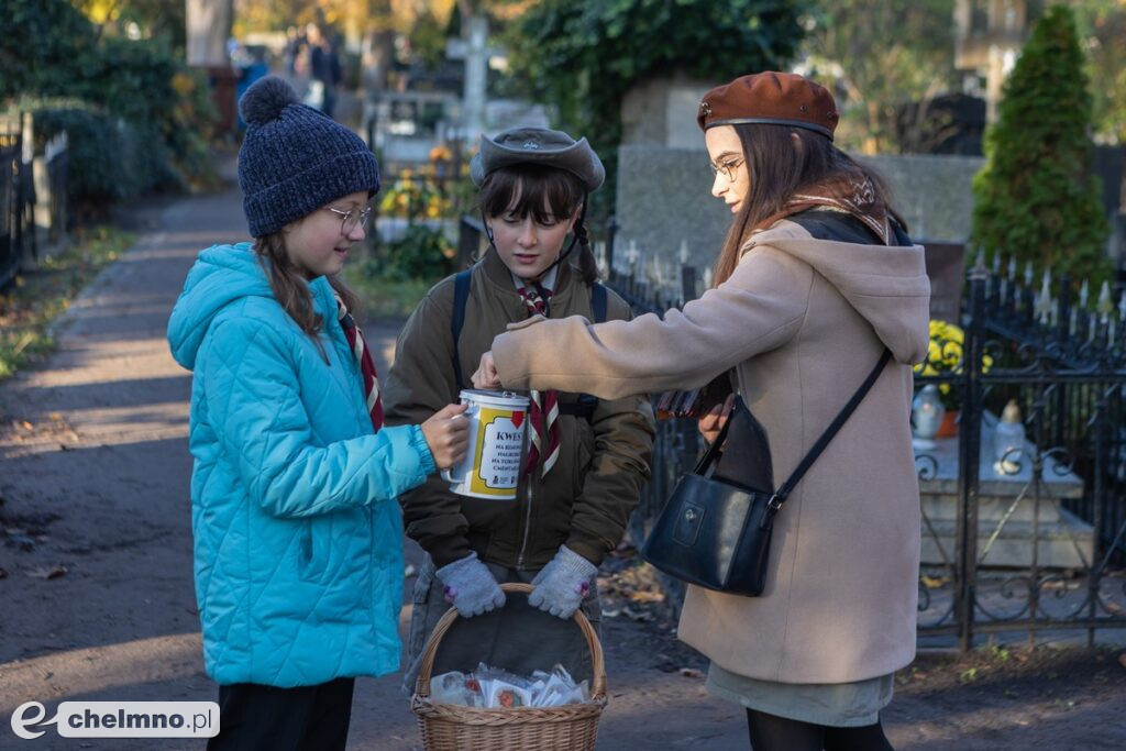 Kwesta na toruńskim cmentarzu św. Jerzego