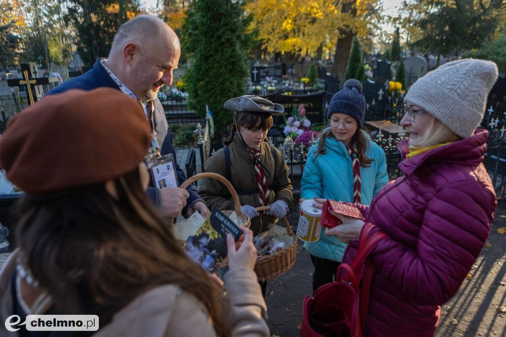 Kwesta na toruńskim cmentarzu św. Jerzego