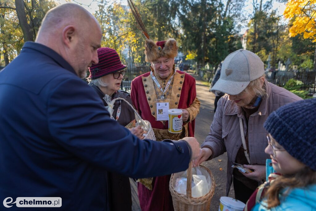 Kwesta na toruńskim cmentarzu św. Jerzego