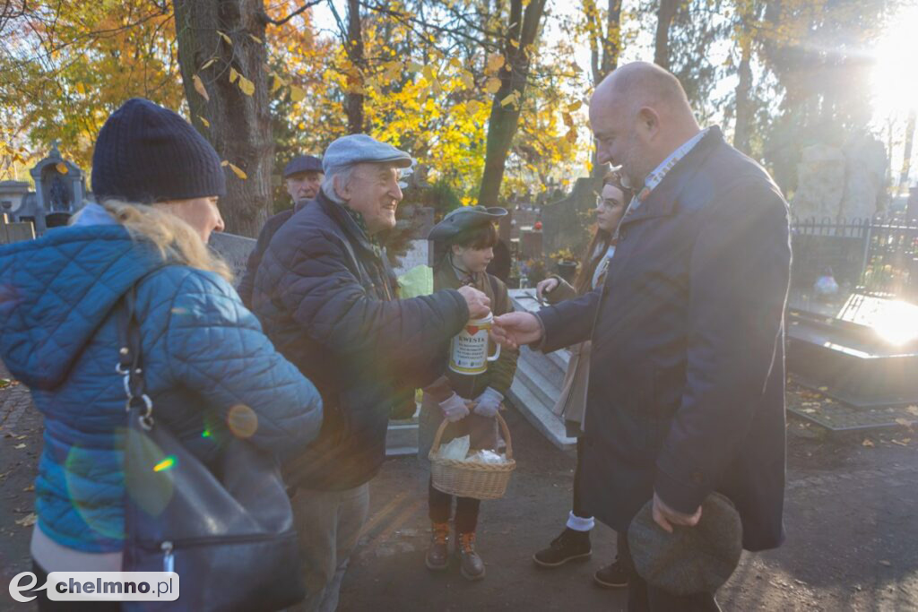 Kwesta na toruńskim cmentarzu św. Jerzego