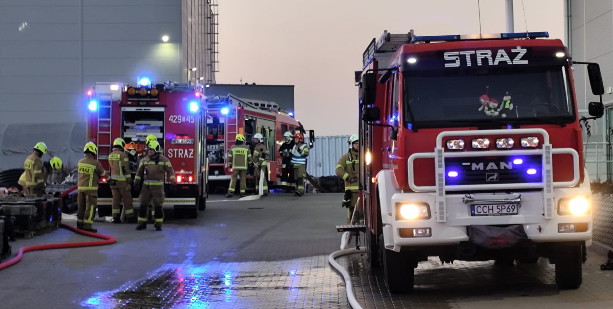 Ćwiczenia doskonalące jednostek OSP z terenu powiatu