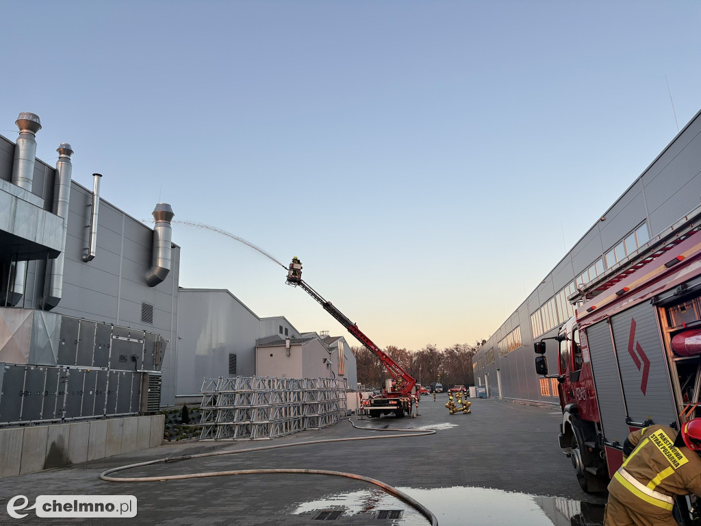 Ćwiczenia doskonalące jednostek OSP z terenu powiatu