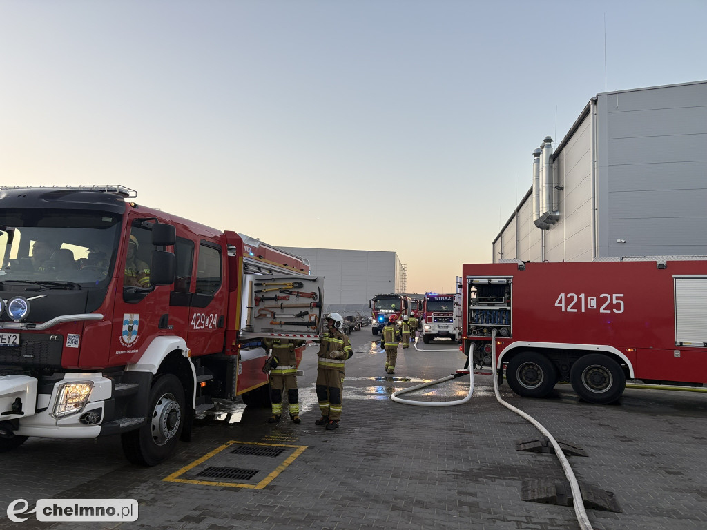 Ćwiczenia doskonalące jednostek OSP z terenu powiatu