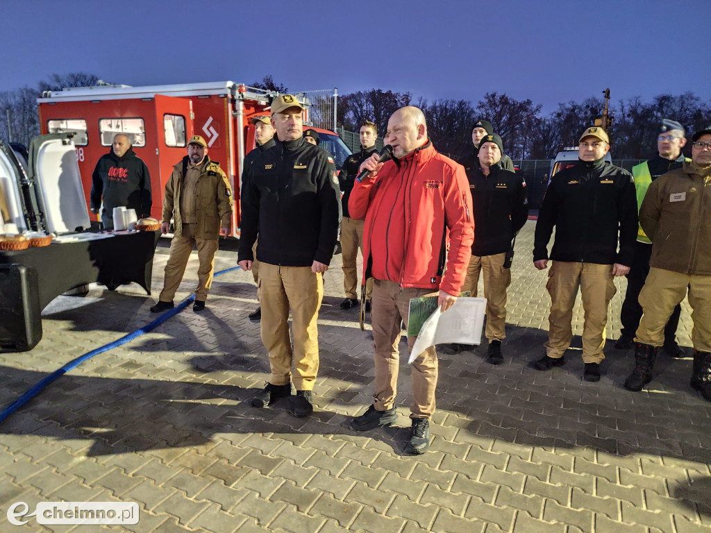 Ćwiczenia doskonalące jednostek OSP z terenu powiatu