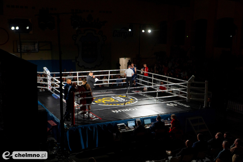 Polska Liga Boksu w Chełmnie w obiektywie [ZDJĘCIA]