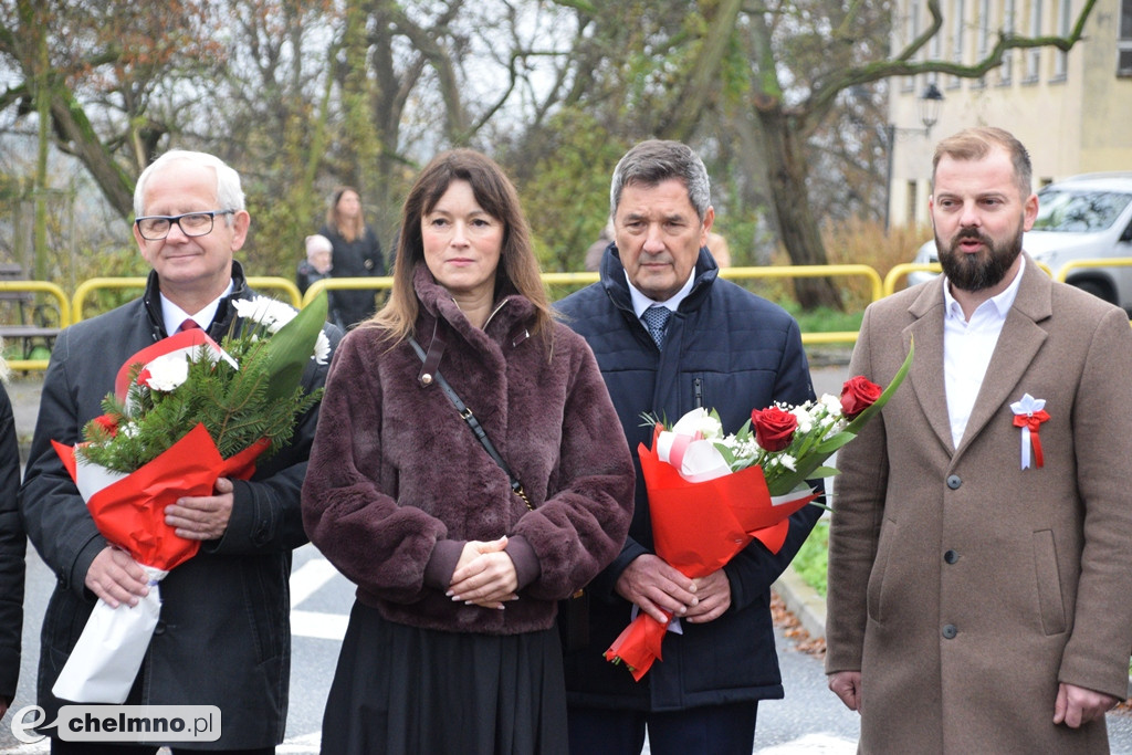 Uroczyste odsłonięcie pomnika 66. Kaszubskiego Pułku Piechoty