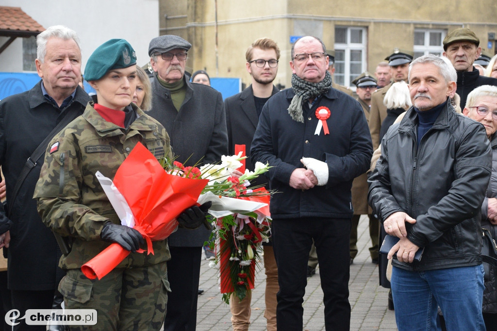 Uroczyste odsłonięcie pomnika 66. Kaszubskiego Pułku Piechoty