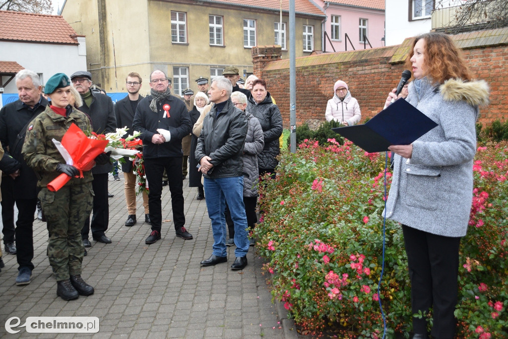 Uroczyste odsłonięcie pomnika 66. Kaszubskiego Pułku Piechoty