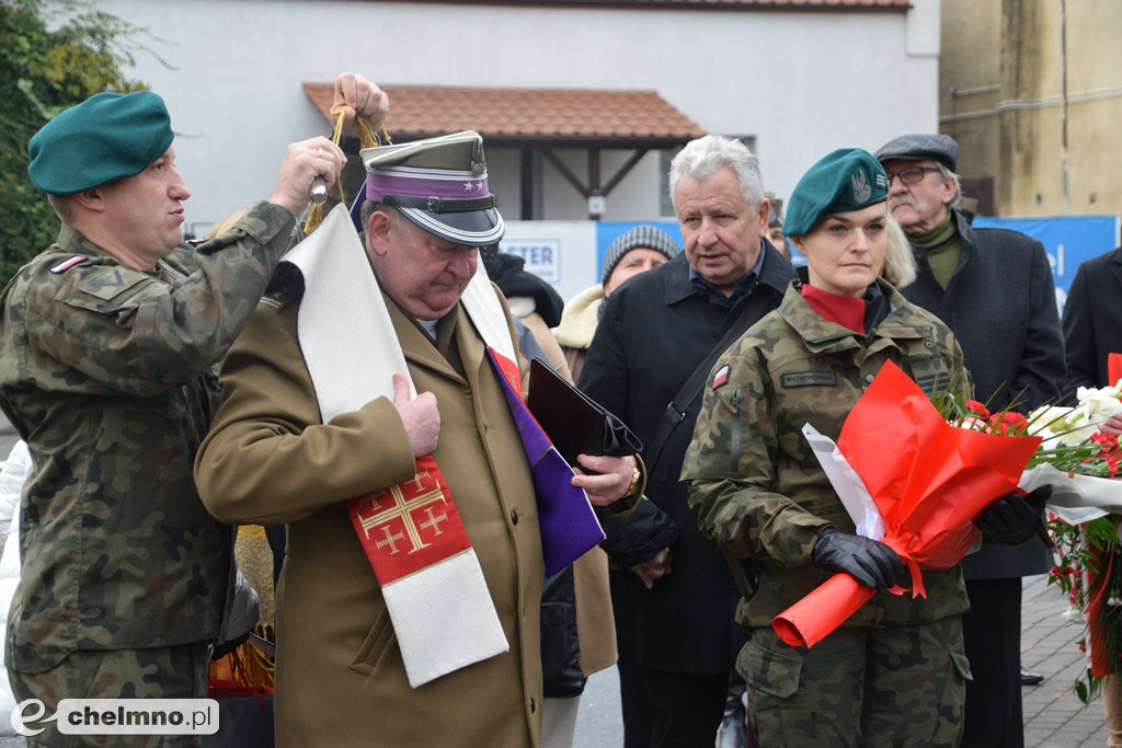 Uroczyste odsłonięcie pomnika 66. Kaszubskiego Pułku Piechoty