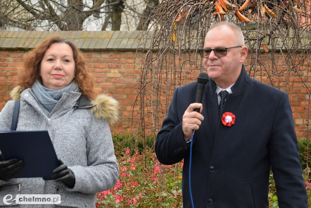 Uroczyste odsłonięcie pomnika 66. Kaszubskiego Pułku Piechoty