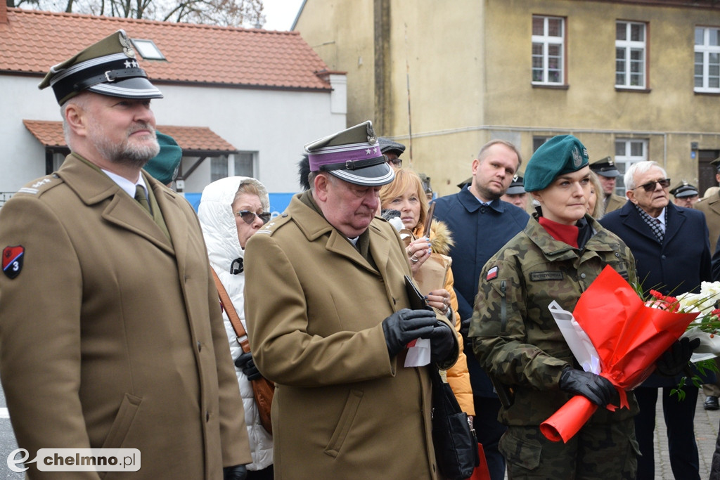 Uroczyste odsłonięcie pomnika 66. Kaszubskiego Pułku Piechoty