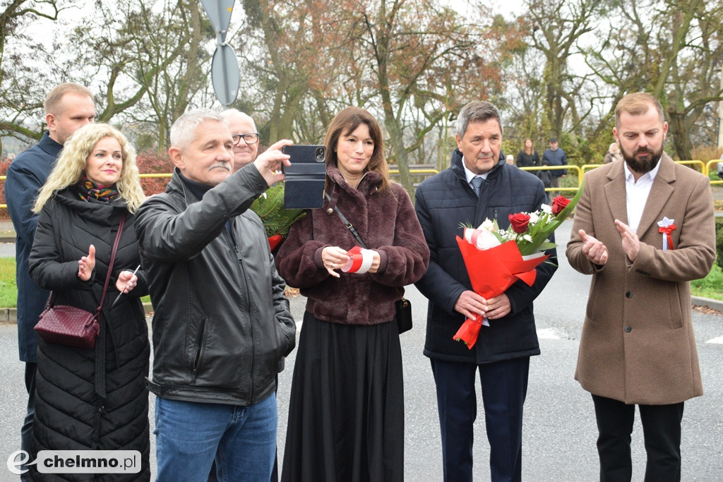 Uroczyste odsłonięcie pomnika 66. Kaszubskiego Pułku Piechoty