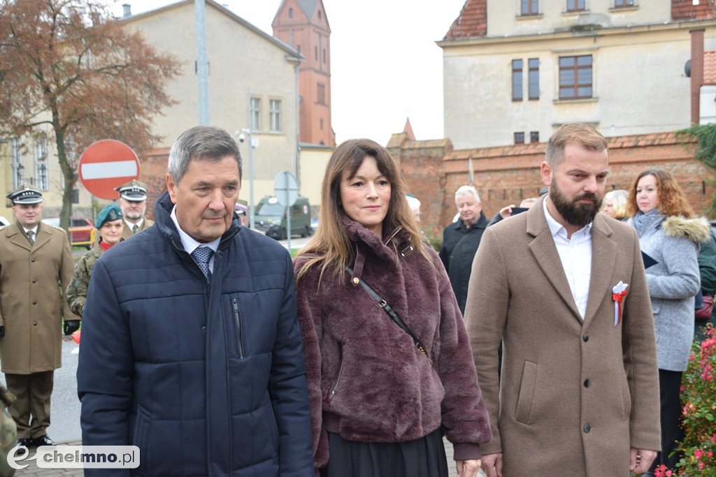 Uroczyste odsłonięcie pomnika 66. Kaszubskiego Pułku Piechoty