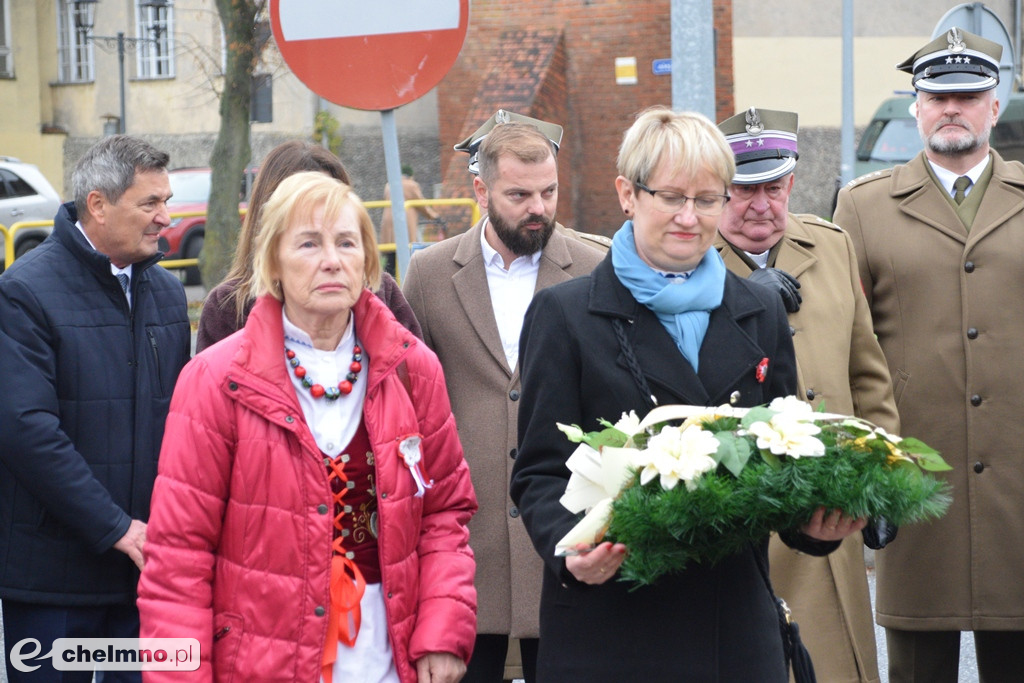 Uroczyste odsłonięcie pomnika 66. Kaszubskiego Pułku Piechoty