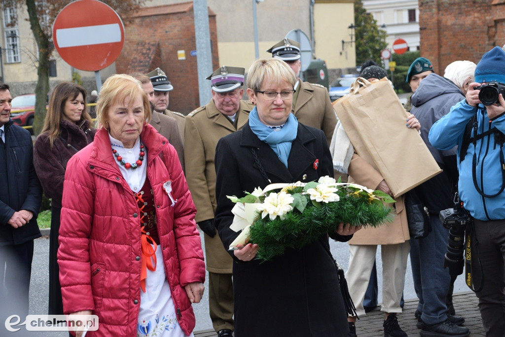 Uroczyste odsłonięcie pomnika 66. Kaszubskiego Pułku Piechoty