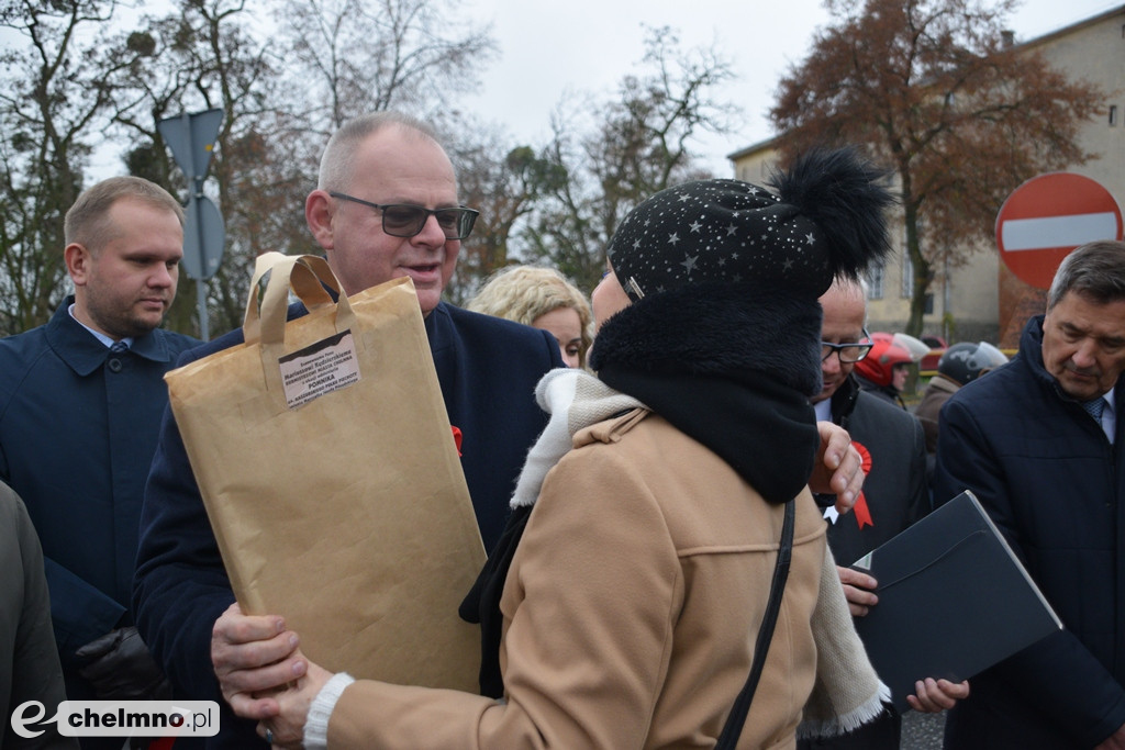 Uroczyste odsłonięcie pomnika 66. Kaszubskiego Pułku Piechoty