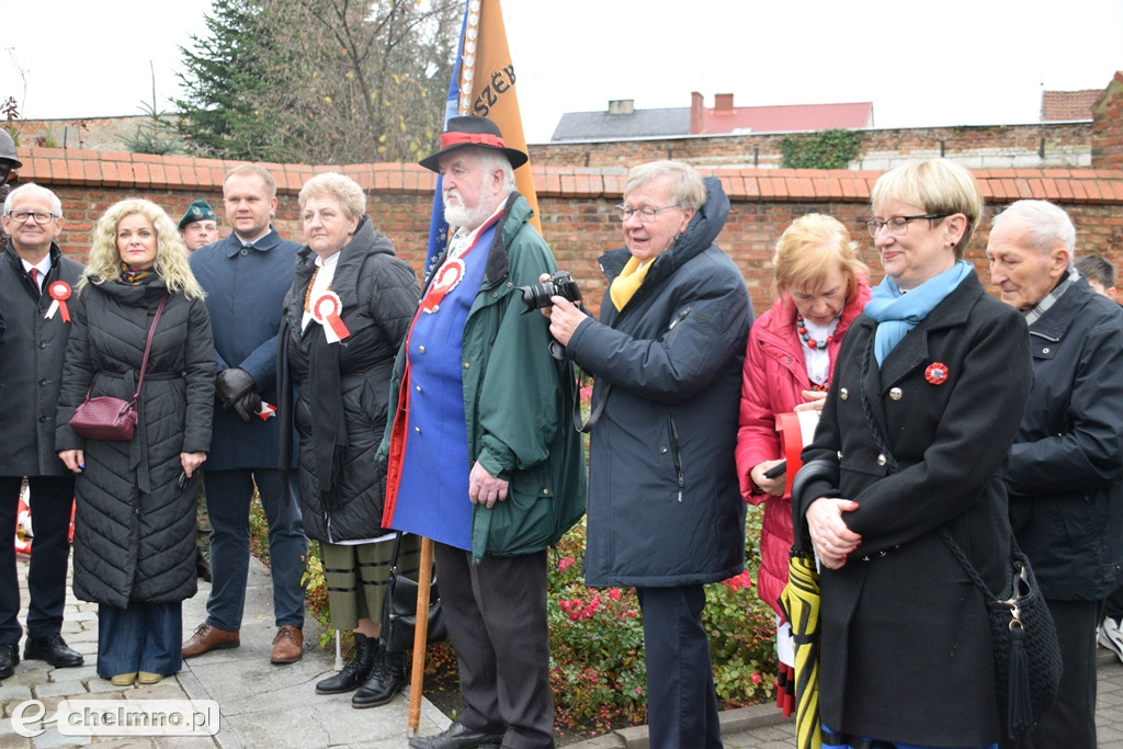 Uroczyste odsłonięcie pomnika 66. Kaszubskiego Pułku Piechoty