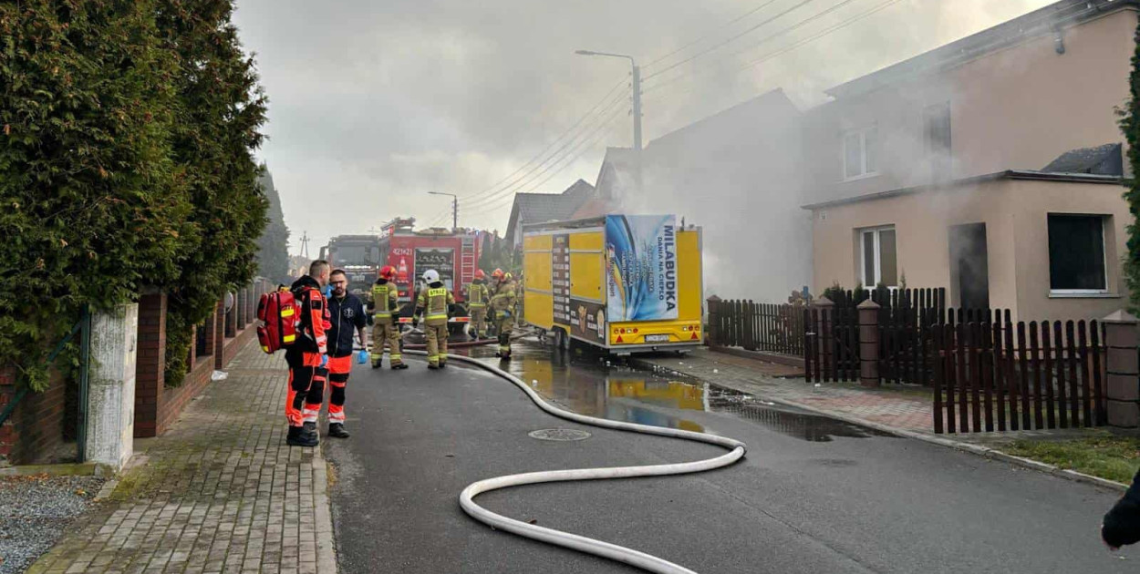 Tragiczny pożar w Chełmnie. Jedna osoba nie żyje