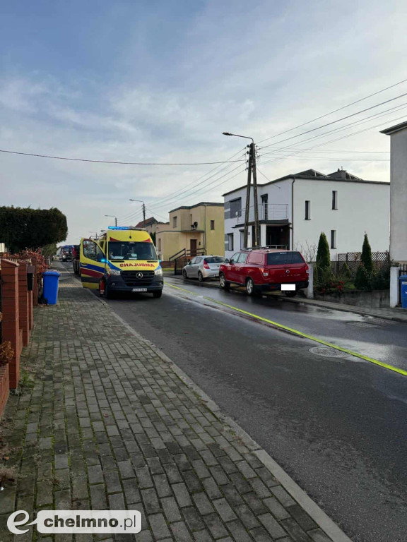 Tragiczny pożar w Chełmnie. Jedna osoba nie żyje