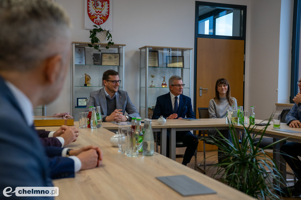 Wizyta Wojewody w Chełmnie. Tematem bezpieczeństwo oraz współpraca