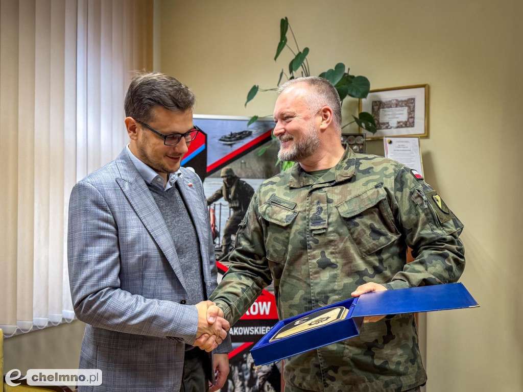 Wizyta Wojewody w Chełmnie. Tematem bezpieczeństwo oraz współpraca