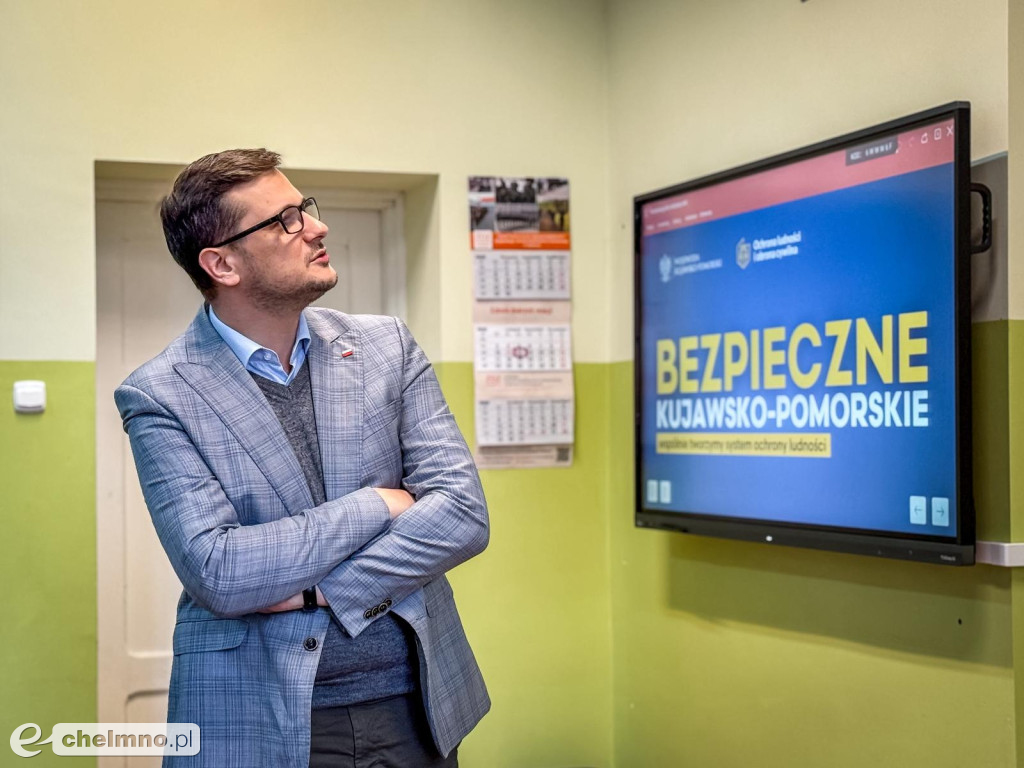 Wizyta Wojewody w Chełmnie. Tematem bezpieczeństwo oraz współpraca