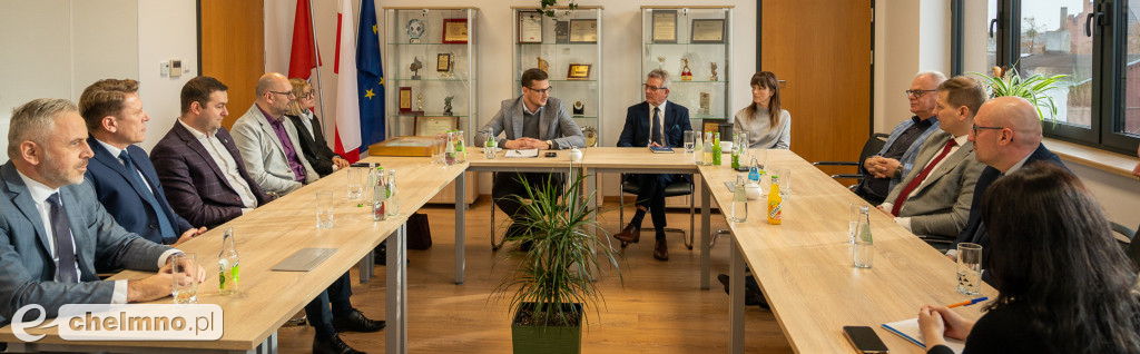 Wizyta Wojewody w Chełmnie. Tematem bezpieczeństwo oraz współpraca
