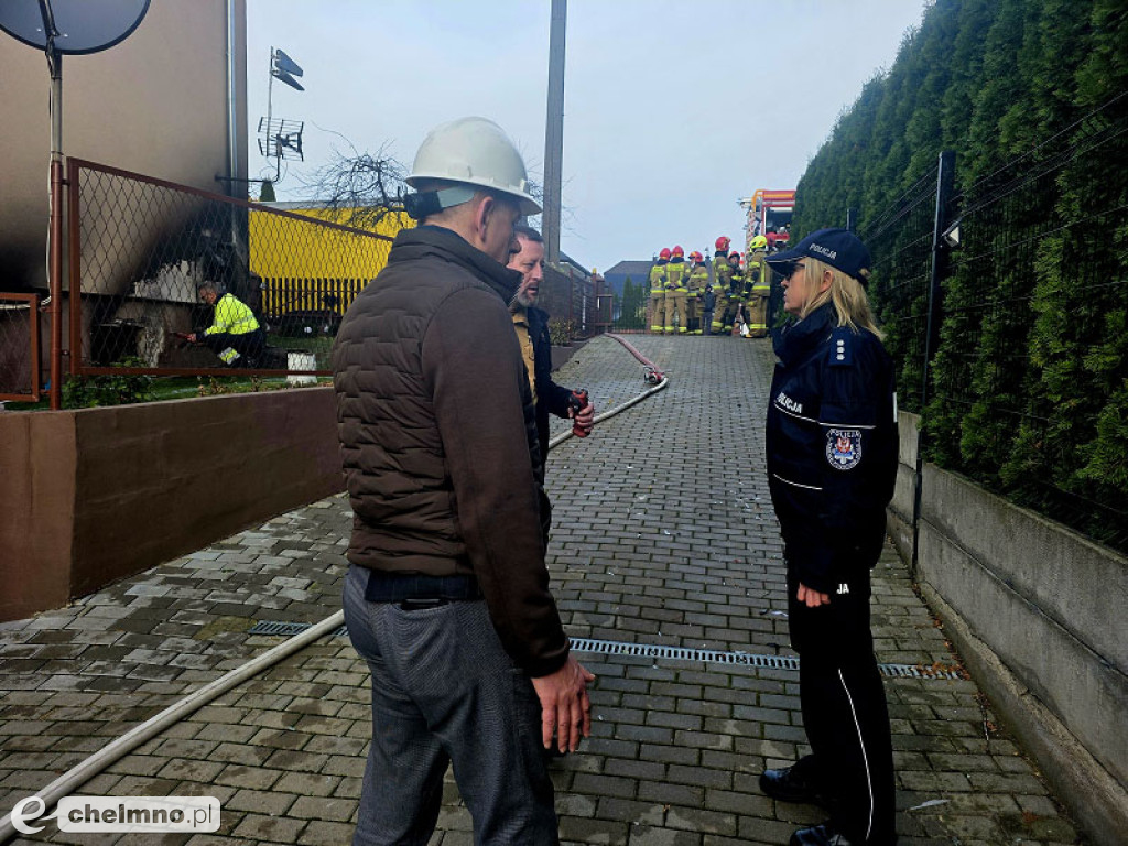 Policyjne informacje w sprawie dramatycznego pożaru