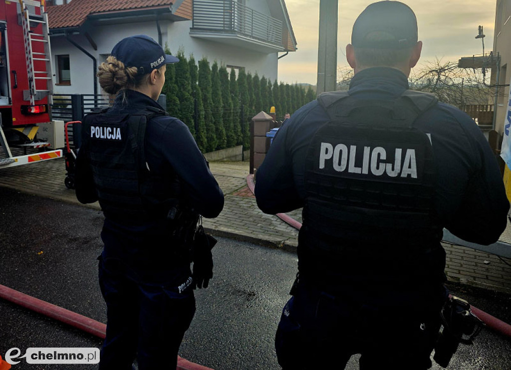 Policyjne informacje w sprawie dramatycznego pożaru
