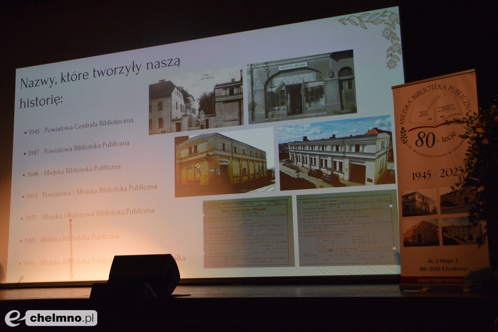 Jubileusz 80-lecia Miejskiej Biblioteki Publicznej w Chełmnie
