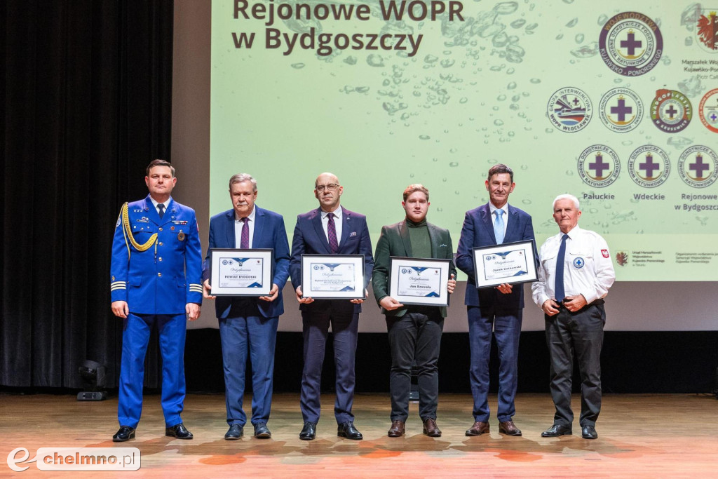 Odważni i niezawodni: wyróżnienia dla ratowników WOPR