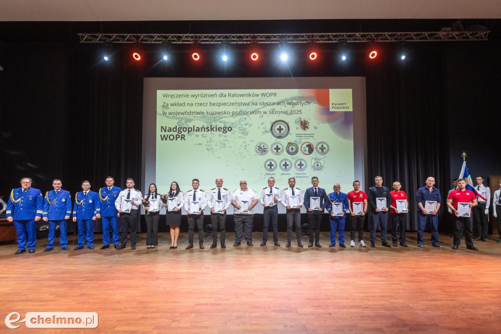 Odważni i niezawodni: wyróżnienia dla ratowników WOPR