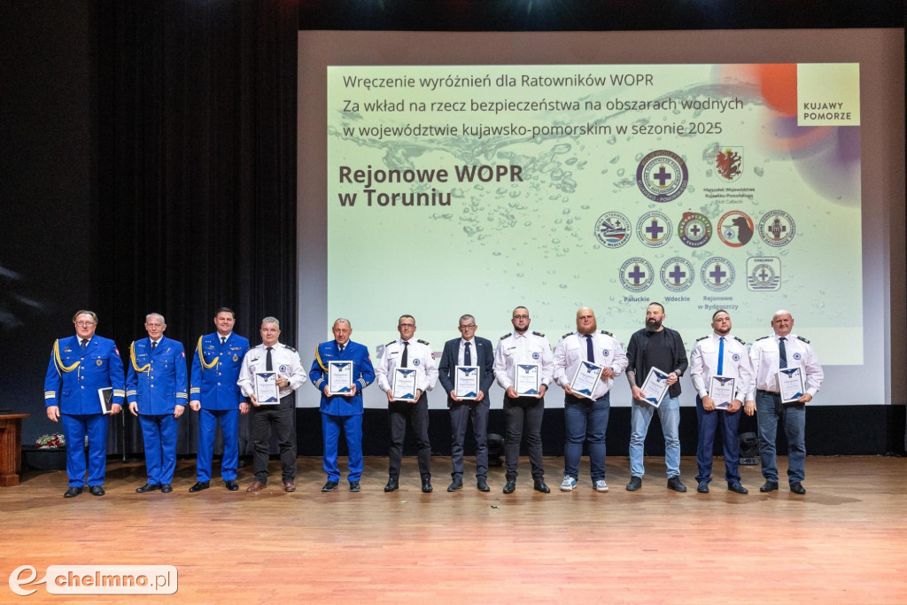 Odważni i niezawodni: wyróżnienia dla ratowników WOPR