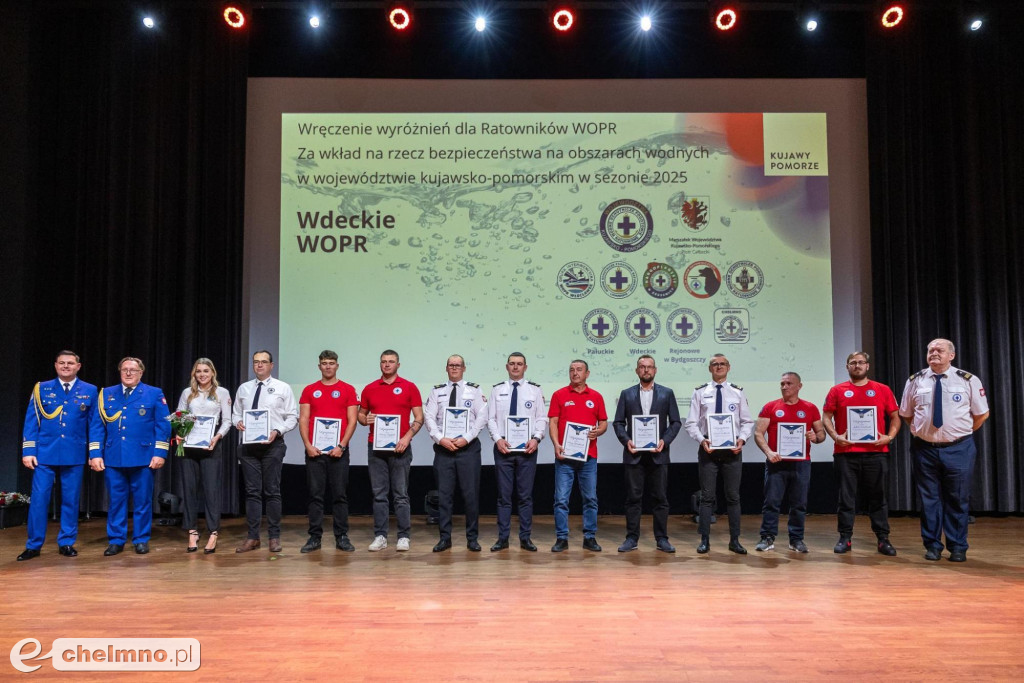 Odważni i niezawodni: wyróżnienia dla ratowników WOPR